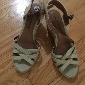 NWOB Lucky brand Sandle margaline